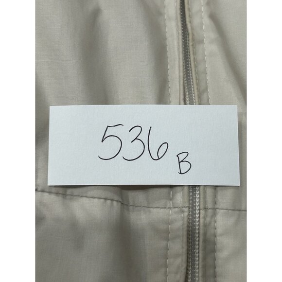Vintage Members Only Beige Full Zip Jacket with Epaulets and Front Pockets - Picture 10 of 10